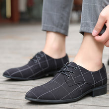 Load image into Gallery viewer, Canvas leather shoes
