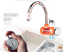 Load image into Gallery viewer, Electric Instant Water Heater Tap Hot Water Faucet
