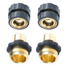 Load image into Gallery viewer, Garden hose quick connection kit
