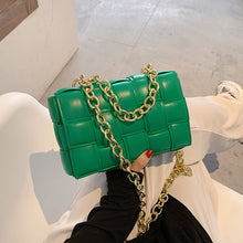Load image into Gallery viewer, Woven soft top chain pack with versatile cross shoulder
