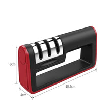Load image into Gallery viewer, Professional Knife Sharpener Diamond Quick Professional 3 Stages Sharpener Knife Sharpening Tools Sharpening Stone
