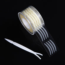 Load image into Gallery viewer, 600pcs Makeup Clear Beige Stripe Big Eyes Decoration Invisible Strong Adhesive Double Fold Eyelid Sticker Eyes Cosmetic Tool
