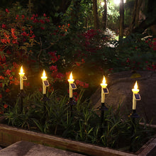 Load image into Gallery viewer, Outdoor Solar Candle LED Ground Lamp Garden Garden Decoration
