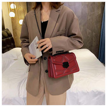 Load image into Gallery viewer, Small Square Shoulder Bag With Studs
