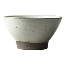 Load image into Gallery viewer, Jingdezhen Handmade Home Retro Noodle Soup High Legged Clay Bowl
