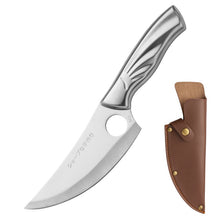 Load image into Gallery viewer, Stainless Steel Chef&#39;s Kitchen Household Deboning And Meat Cutting Small Scimitar
