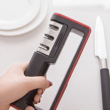 Load image into Gallery viewer, Professional Knife Sharpener Diamond Quick Professional 3 Stages Sharpener Knife Sharpening Tools Sharpening Stone
