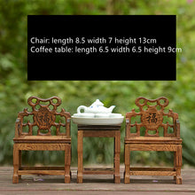 Load image into Gallery viewer, Red Rosewood Miniature Furniture Model
