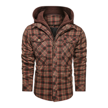 Load image into Gallery viewer, Men Warm Jacket Fleece Thick Autumn Winter Detachable Hoodies Jackets Men Slim Fit Men Clothing
