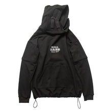Load image into Gallery viewer, High collar coat hooded sweater
