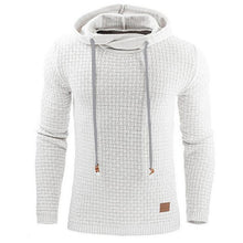 Load image into Gallery viewer, Men&#39;s Jacquard Sweater Long-sleeved Hoodie Warm Color Hooded Sweatshirt Jacket
