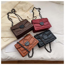 Load image into Gallery viewer, Small Square Shoulder Bag With Studs
