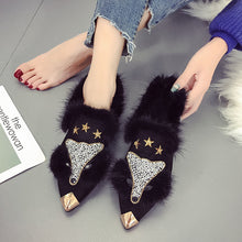 Load image into Gallery viewer, Fur shoes
