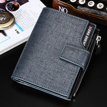 Load image into Gallery viewer, Men&#39;s Wallet Vertical Casual Korean Style 30 Off Money Wallet Wallet
