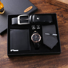 Load image into Gallery viewer, All-match temperament quartz watch belt wallet cuff tie
