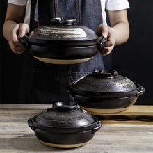 Load image into Gallery viewer, Stew Pot Soup Household Ceramic Gas Clay Pot Rice Casserole
