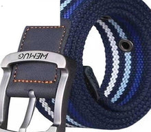 Load image into Gallery viewer, Men&#39;s Canvas Work Belt Labor Insurance Pin Buckle Belt
