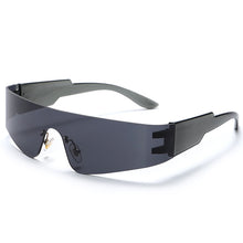 Load image into Gallery viewer, New Steampunk Sport Sunglasses Goggle Trend Women Y2k Mirror Sun Glasses Punk Shades Eyewear Outdoor Eyeglasses UV400
