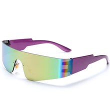 Load image into Gallery viewer, New Steampunk Sport Sunglasses Goggle Trend Women Y2k Mirror Sun Glasses Punk Shades Eyewear Outdoor Eyeglasses UV400

