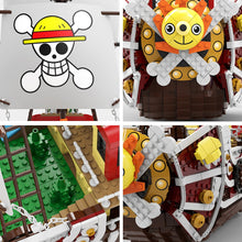Load image into Gallery viewer, 2080pcs Building Blocks The Large Thousand Sunny Boat Model Bricks Set Pirate Ships Cartoon Toys For Teens Boys Birthdays Gifts

