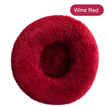 Load image into Gallery viewer, Donut Cat Bed Round Plush Pet Bed for Cats Dogs Pet Deep Sleeping Nest Soft Warm Kitten Cave Puppy Kennel Sofa Cat Accessories
