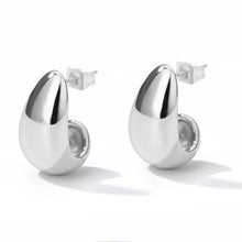 Load image into Gallery viewer, Stainless Steel Hook Earrings For Women  Pin Minimalist Chic Baroque Style Elegant Female Jewelry Delicate Earring Gift 2022
