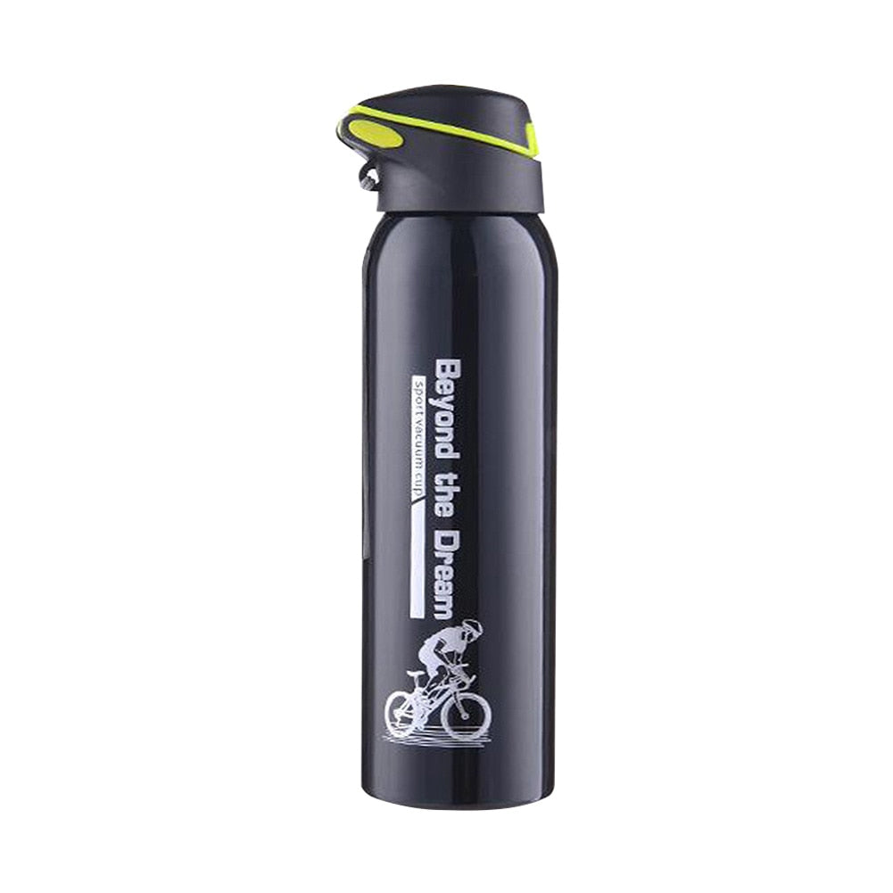 500ml Bike Water Bottle Warm-keeping Water Cup Sports Kettle Riding Aluminum Alloy Thermos Cup for Cycling Bike Accessories