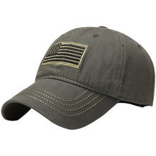 Load image into Gallery viewer, Flag Embroidery Hat Thin Blue Line Flag Tactical Hats men army cap Outdoor Sport Cycling Running hiking Hats
