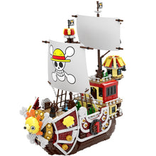 Load image into Gallery viewer, 2080pcs Building Blocks The Large Thousand Sunny Boat Model Bricks Set Pirate Ships Cartoon Toys For Teens Boys Birthdays Gifts
