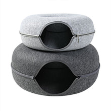 Load image into Gallery viewer, Cats House Basket Natural Felt Pet Cat Cave Beds Nest Funny Round Egg-Type with Cushion Mat For Small Dogs Puppy Pets Supplies
