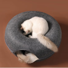 Load image into Gallery viewer, Cats House Basket Natural Felt Pet Cat Cave Beds Nest Funny Round Egg-Type with Cushion Mat For Small Dogs Puppy Pets Supplies
