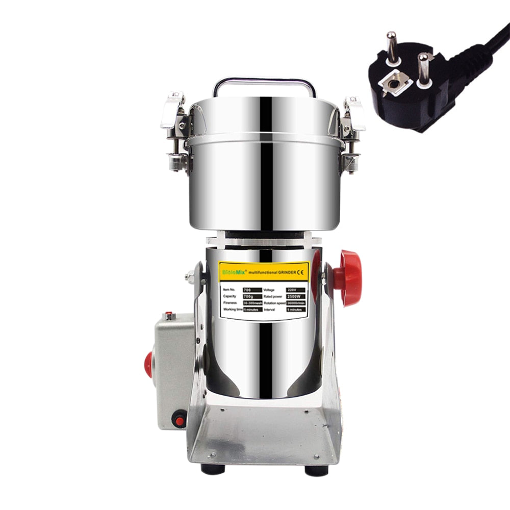 BioloMix 800g / 700g Grains Spices Herbals Cereals Coffee Dry Food Grinder Mill Grinding Machine Gristmill Flour Powder crusher