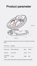 Load image into Gallery viewer, Baby electric rocking chair newborn rocking bed baby electric cradle to coax baby artifact with baby sleeping
