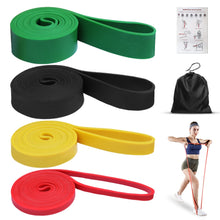 Load image into Gallery viewer, Heavy Duty Latex Resistance Band Exercise Elastic Band For Sport  Strength Pull Up Assist Band Workout Pilates Fitness Equipment
