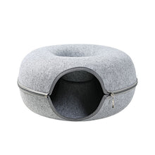 Load image into Gallery viewer, Cats House Basket Natural Felt Pet Cat Cave Beds Nest Funny Round Egg-Type with Cushion Mat For Small Dogs Puppy Pets Supplies
