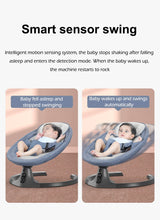 Load image into Gallery viewer, Baby electric rocking chair newborn rocking bed baby electric cradle to coax baby artifact with baby sleeping
