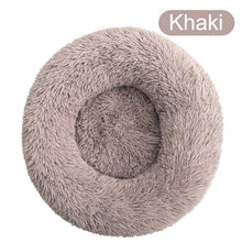 Load image into Gallery viewer, Donut Cat Bed Round Plush Pet Bed for Cats Dogs Pet Deep Sleeping Nest Soft Warm Kitten Cave Puppy Kennel Sofa Cat Accessories

