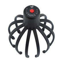 Load image into Gallery viewer, Electric Head Massager for Head Therapeutic Pain Relief 3D Stimulation Vibration Acupoint Relax Claw Scalp Massager Rechargeable

