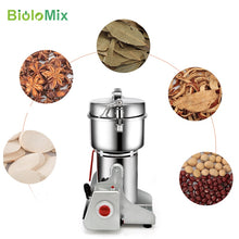 Load image into Gallery viewer, BioloMix 800g / 700g Grains Spices Herbals Cereals Coffee Dry Food Grinder Mill Grinding Machine Gristmill Flour Powder crusher
