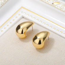 Load image into Gallery viewer, Stainless Steel Hook Earrings For Women  Pin Minimalist Chic Baroque Style Elegant Female Jewelry Delicate Earring Gift 2022
