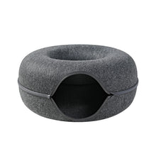 Load image into Gallery viewer, Cats House Basket Natural Felt Pet Cat Cave Beds Nest Funny Round Egg-Type with Cushion Mat For Small Dogs Puppy Pets Supplies
