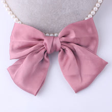 Load image into Gallery viewer, Fashion Ribbon Hairgrips Big Large Bow Hairpin For Women Girls Satin Trendy Ladies Hair Clip New Cute Barrette Hair Accessories
