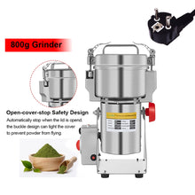 Load image into Gallery viewer, BioloMix 800g / 700g Grains Spices Herbals Cereals Coffee Dry Food Grinder Mill Grinding Machine Gristmill Flour Powder crusher
