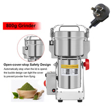 Load image into Gallery viewer, BioloMix 800g / 700g Grains Spices Herbals Cereals Coffee Dry Food Grinder Mill Grinding Machine Gristmill Flour Powder crusher
