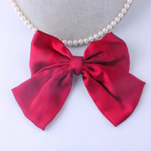 Load image into Gallery viewer, Fashion Ribbon Hairgrips Big Large Bow Hairpin For Women Girls Satin Trendy Ladies Hair Clip New Cute Barrette Hair Accessories

