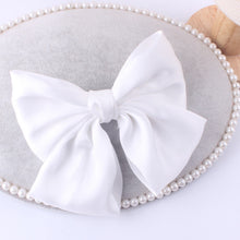Load image into Gallery viewer, Fashion Ribbon Hairgrips Big Large Bow Hairpin For Women Girls Satin Trendy Ladies Hair Clip New Cute Barrette Hair Accessories
