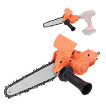 Load image into Gallery viewer, 6 Inch Electric Drill Modified To Electric Chainsaw Attachment Electric Chainsaws Accessory Modification Tool Woodworking Tool
