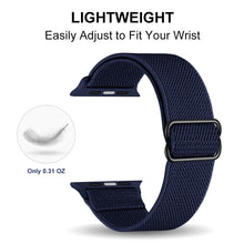 Load image into Gallery viewer, Nylon Strap for Apple watch band 44mm 40mm 38mm 42mm ultra 49mm SOLO LOOP bracelet correa iwatch series 7 SE 6 5 4 8 45mm 41mm
