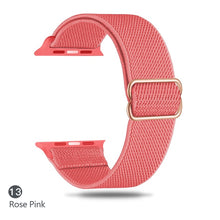 Load image into Gallery viewer, Nylon Strap for Apple watch band 44mm 40mm 38mm 42mm ultra 49mm SOLO LOOP bracelet correa iwatch series 7 SE 6 5 4 8 45mm 41mm

