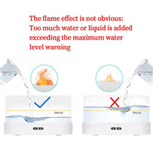 Load image into Gallery viewer, REUP Flame Aroma Diffuser Air Humidifier Ultrasonic Cool Mist Maker Fogger LED Essential Oil Jellyfish Difusor Fragrance Home
